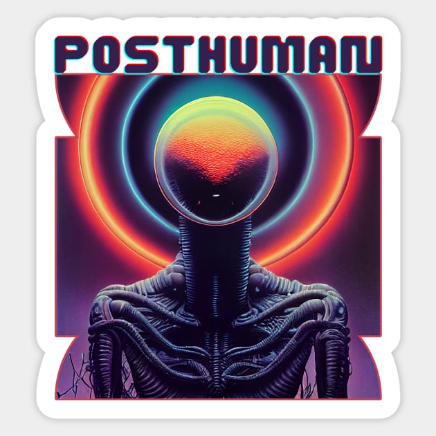 POSTHUMAN Sticker by Cryptilian